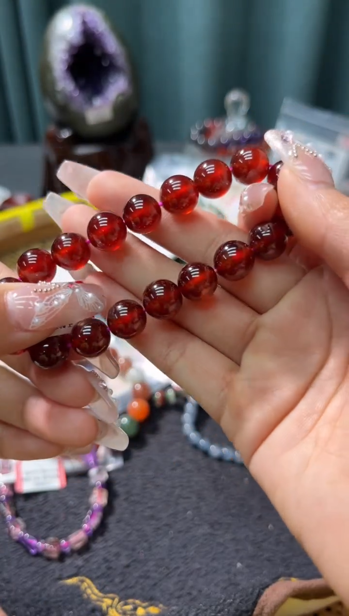 【闪购商品】石榴石手链未镶嵌288多样性发其一10+