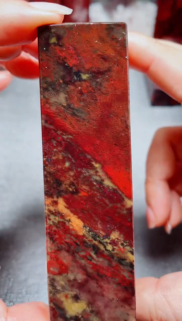 玉桂林鸡血玉素章--18