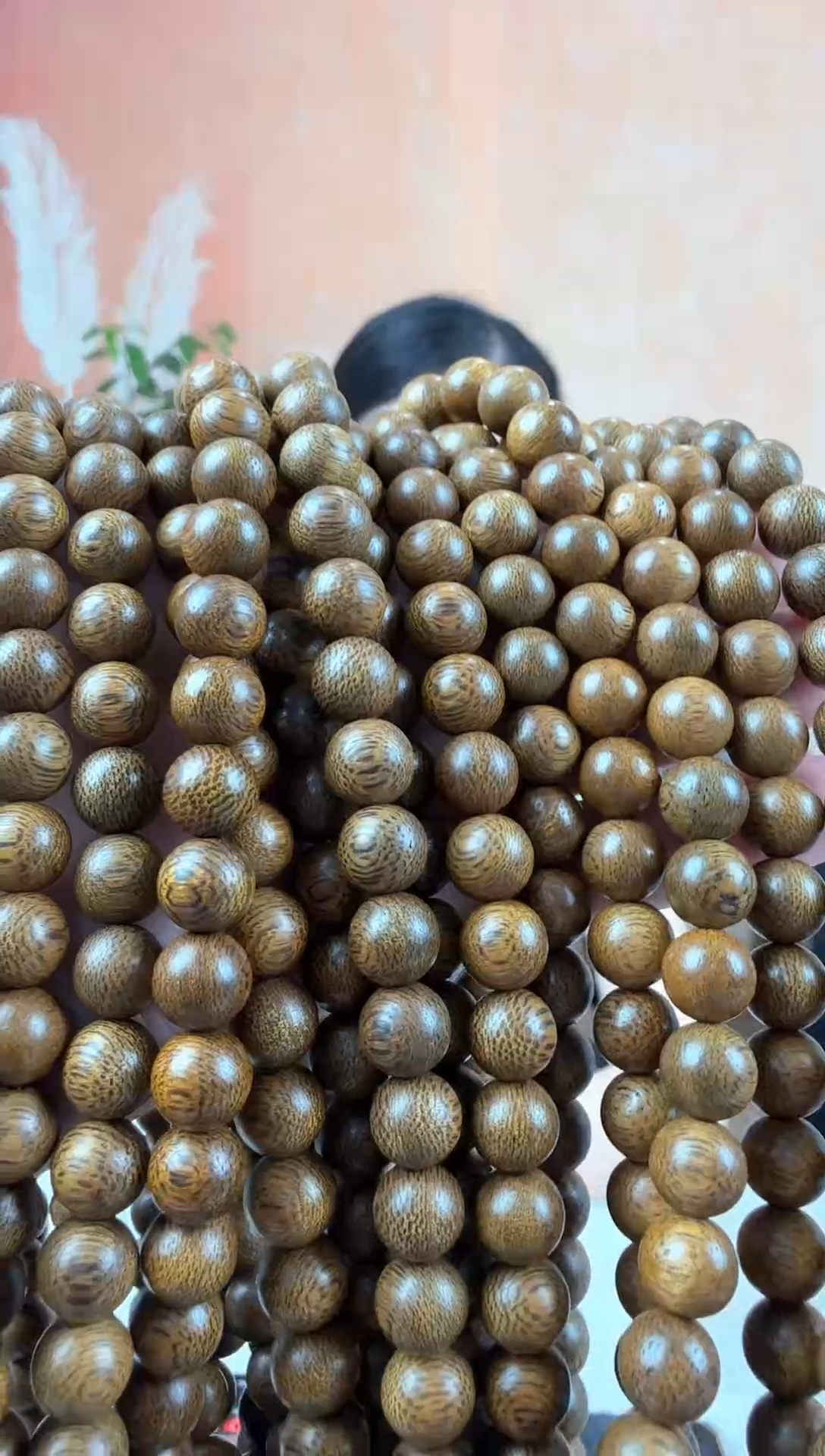 沉香沉香碎屑04沉香沉水浮圆珠多圈卡8多样性发其一