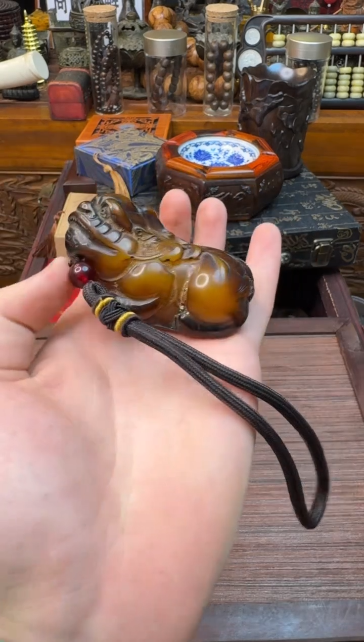 和田玉未镶嵌吊坠(赠链)————————————————1