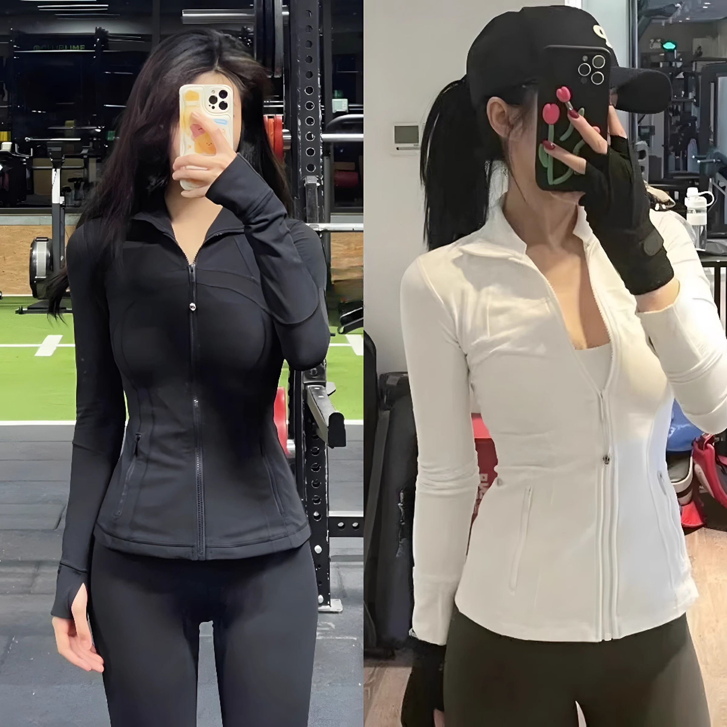 【OTSA】瑜伽服女秋冬健身上衣拉链速干运动夹克外套跑步户外骑行