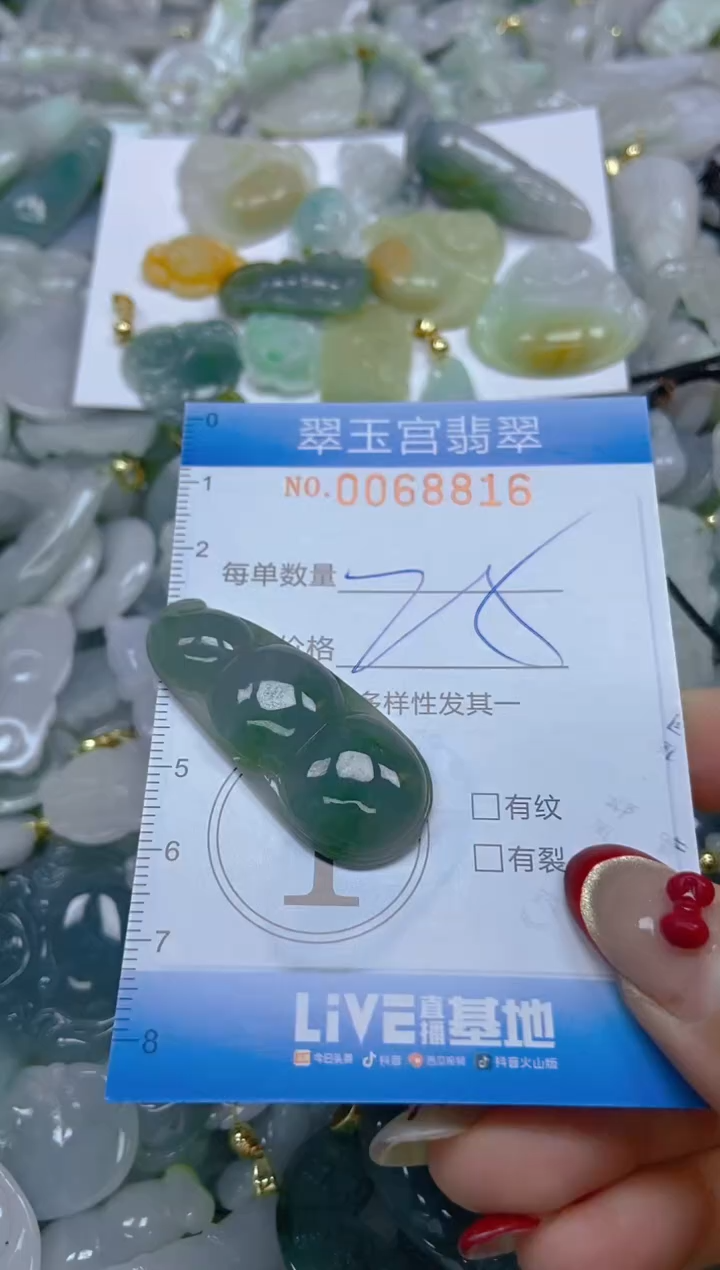 【闪购商品】翡翠颈饰未镶嵌闪购0068816