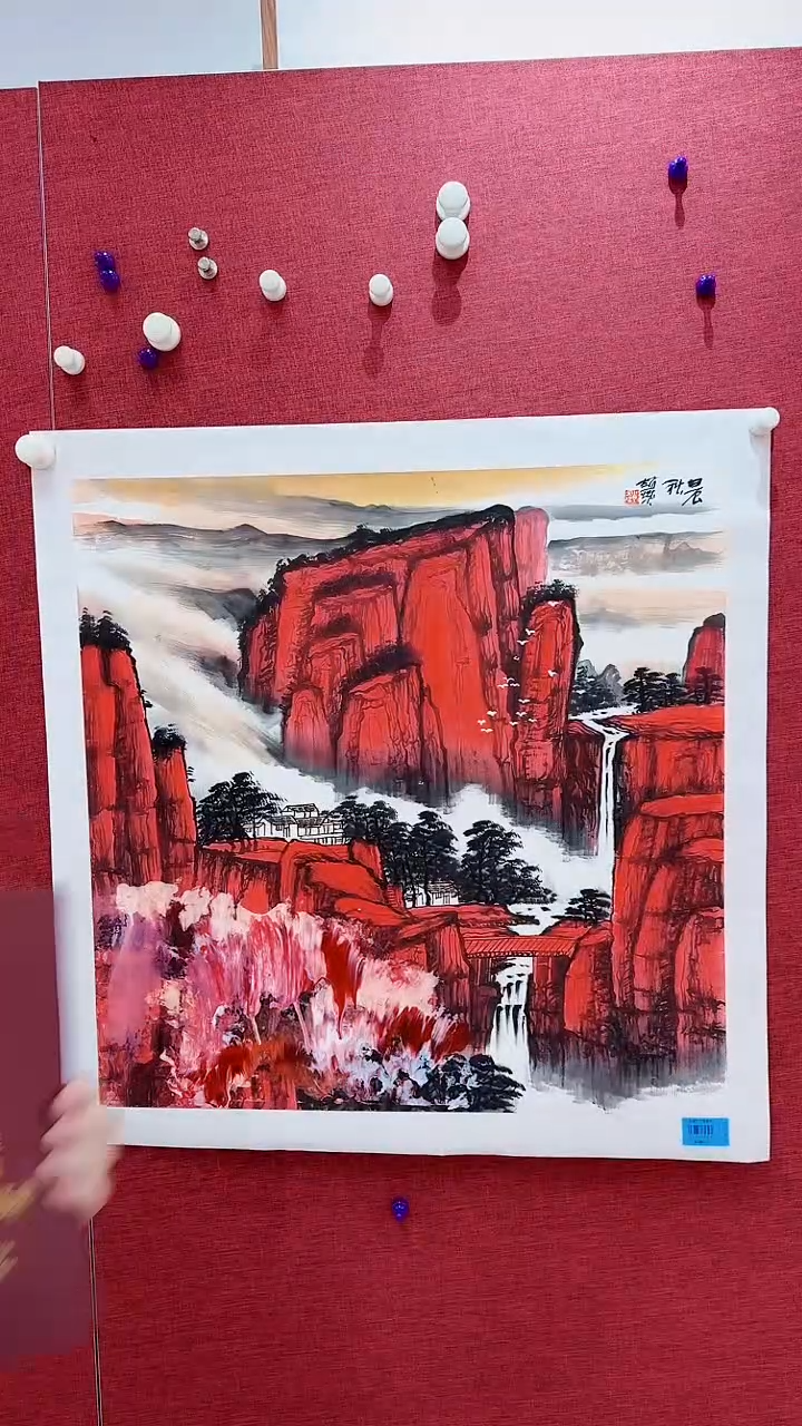 国画赵燮4平尺精品