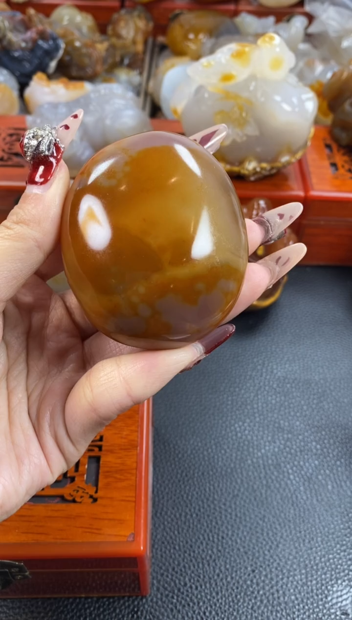 【闪购商品】玛瑙/玉髓手把未镶嵌1