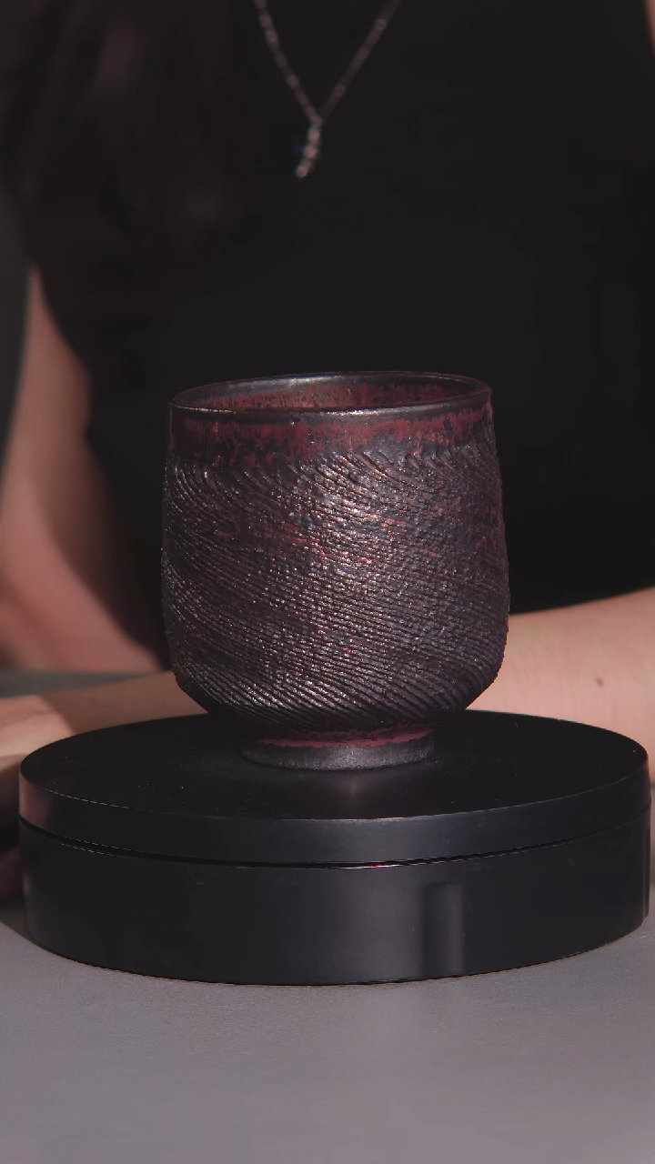 枫**秋011黑砂传统工艺主主人杯