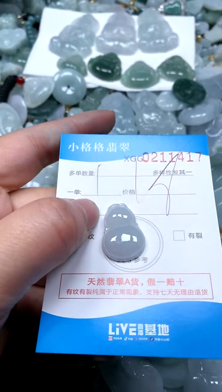 【闪购商品】翡翠颈饰未镶嵌闪购商品0211417