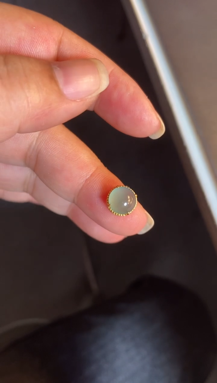 吊坠(不含链)银S925镶嵌翡翠1