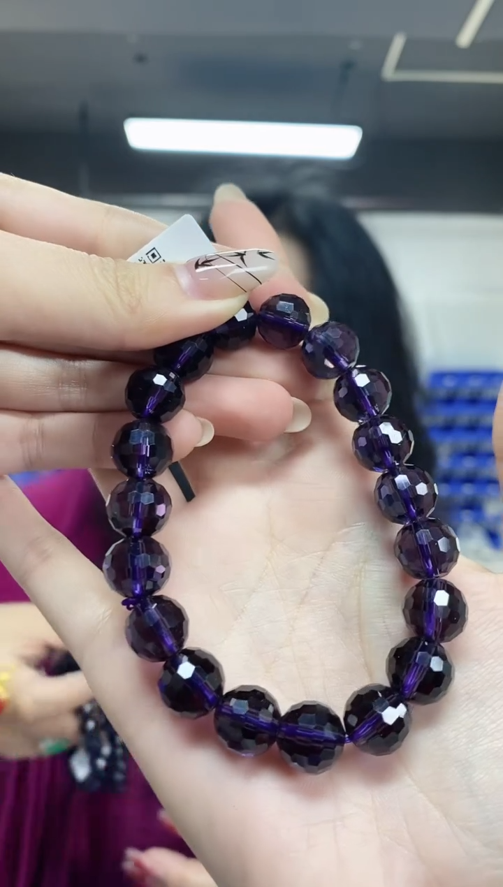 【闪购商品】水晶手串未镶嵌多样性发其一颜色微差