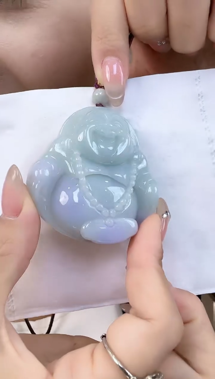 吊坠(不含链)未镶嵌翡翠佛公（送绳）