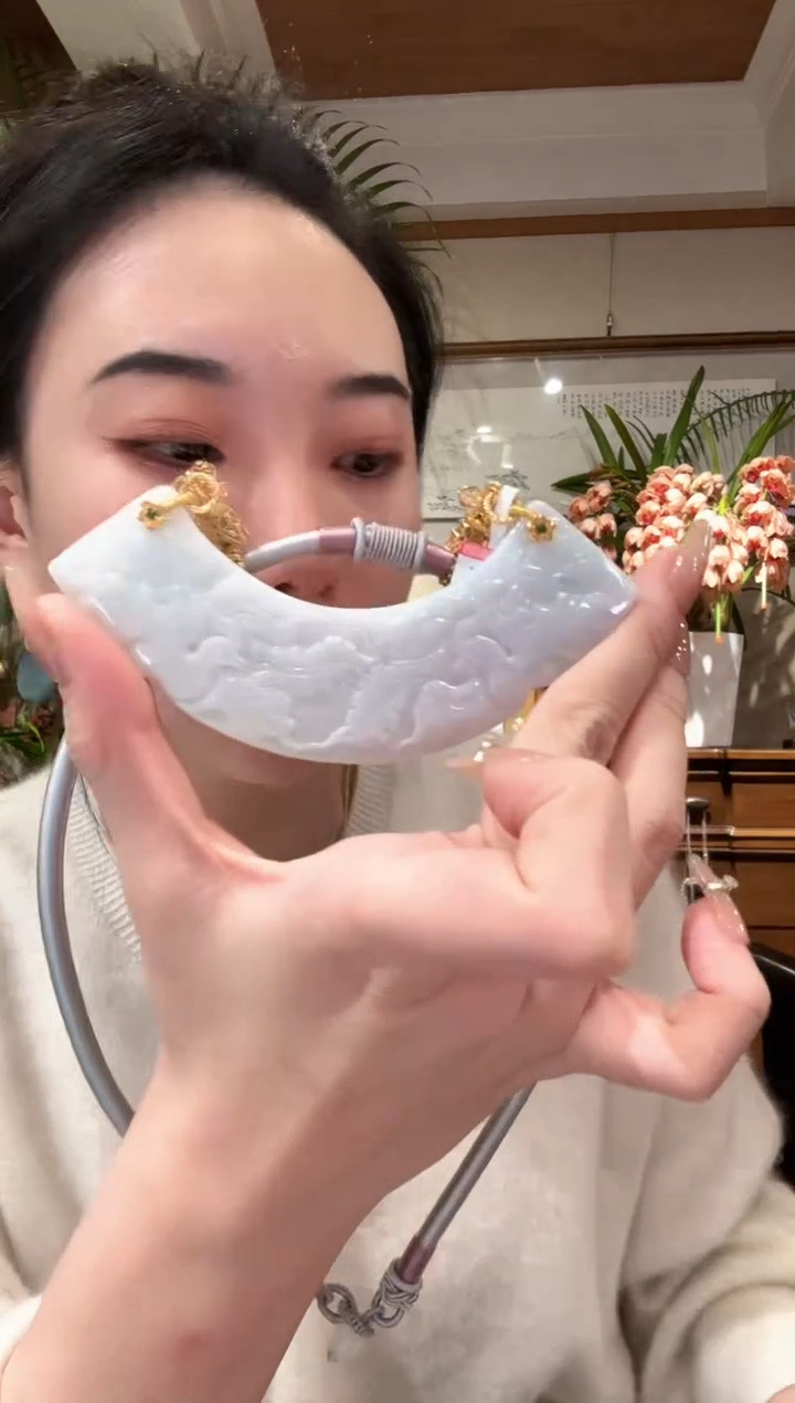 【闪购商品】翡翠颈饰未镶嵌国风