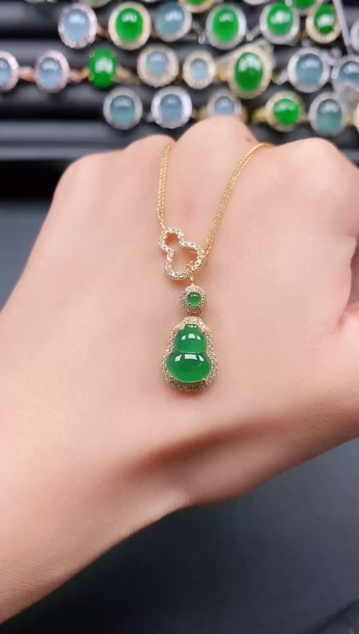 翡翠戒指银S925镶嵌111111