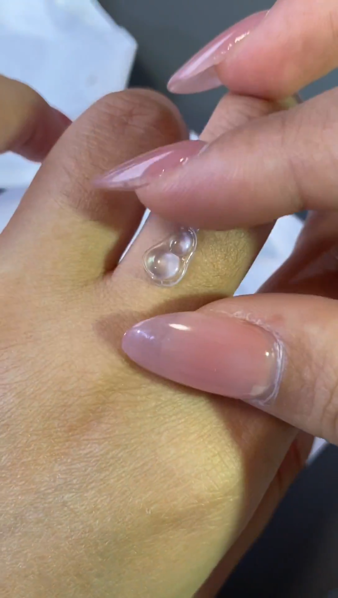 未镶嵌裸石翡翠玻璃葫芦豆