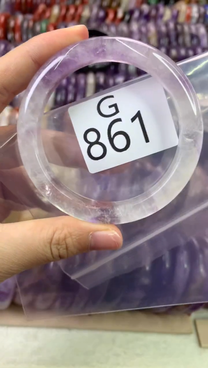 【闪购商品】水晶水晶手镯G未镶嵌861-57