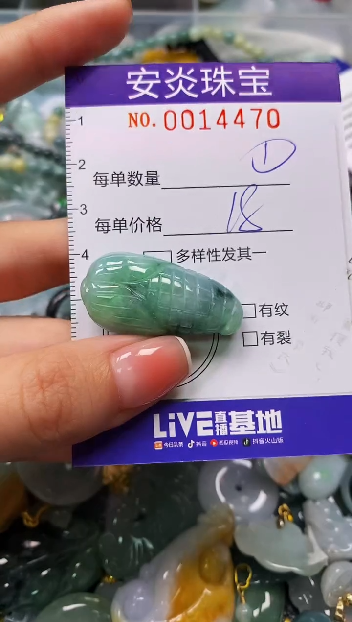 颈饰未镶嵌翡翠闪购0014470