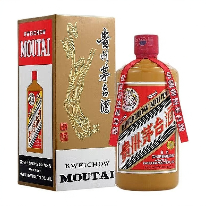 KWEICHOW MOUTAI/贵州茅台【小玉专属】礼宾茅台 单瓶装53度500ml