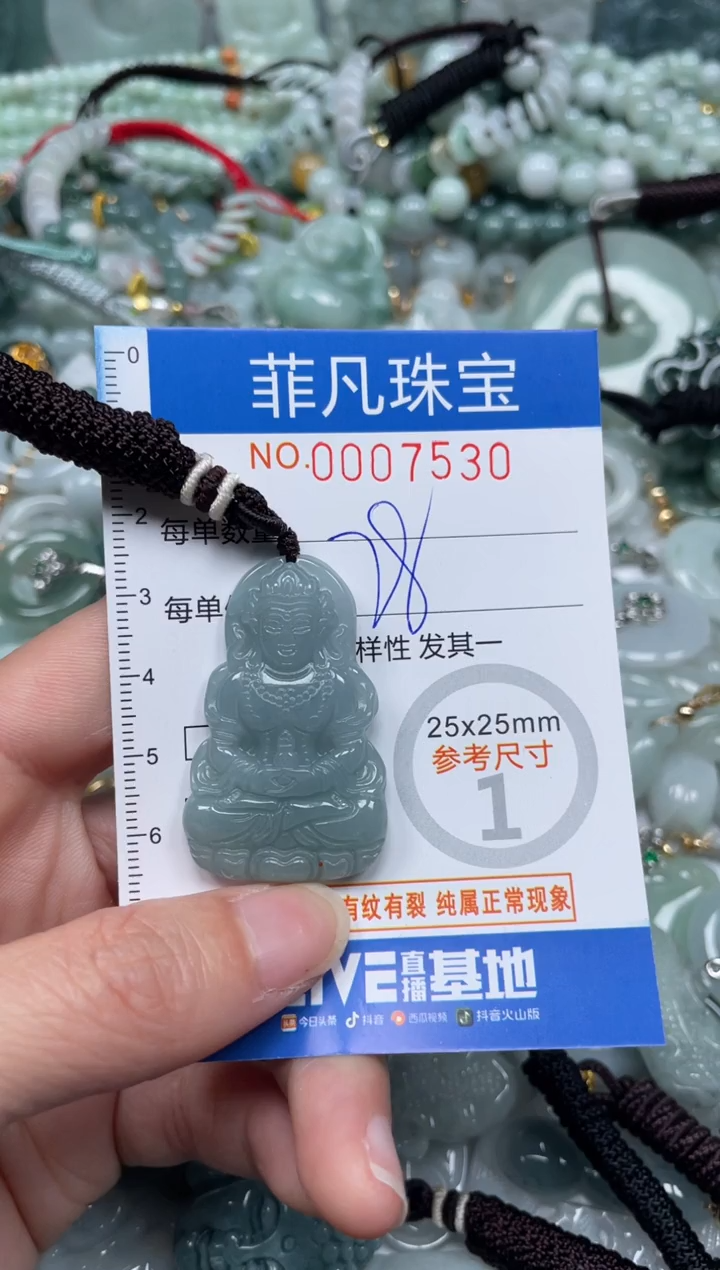 【闪购商品】翡翠颈饰未镶嵌00..7530