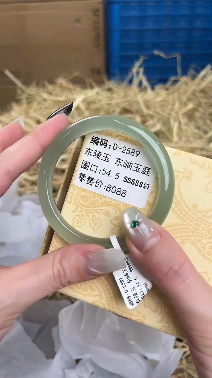 未镶嵌手镯石英质玉D-2589