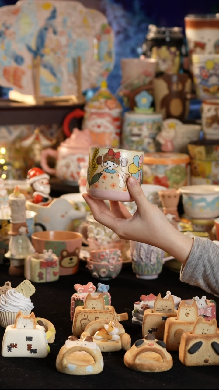 其他陶景德镇釉下彩手绘设计师款陶瓷