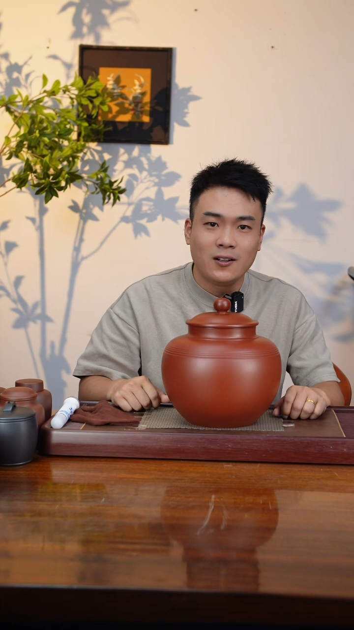 宜兴原矿紫砂茶叶罐