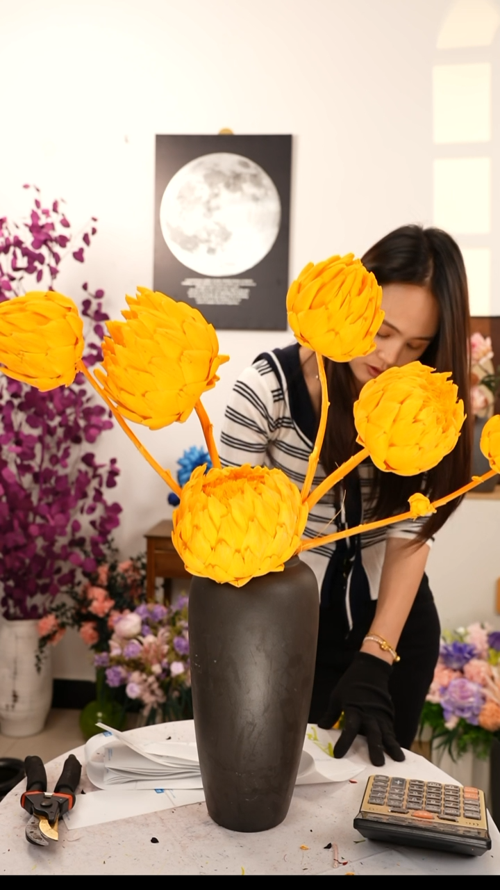 谭*霏洋蓟永生花    A24