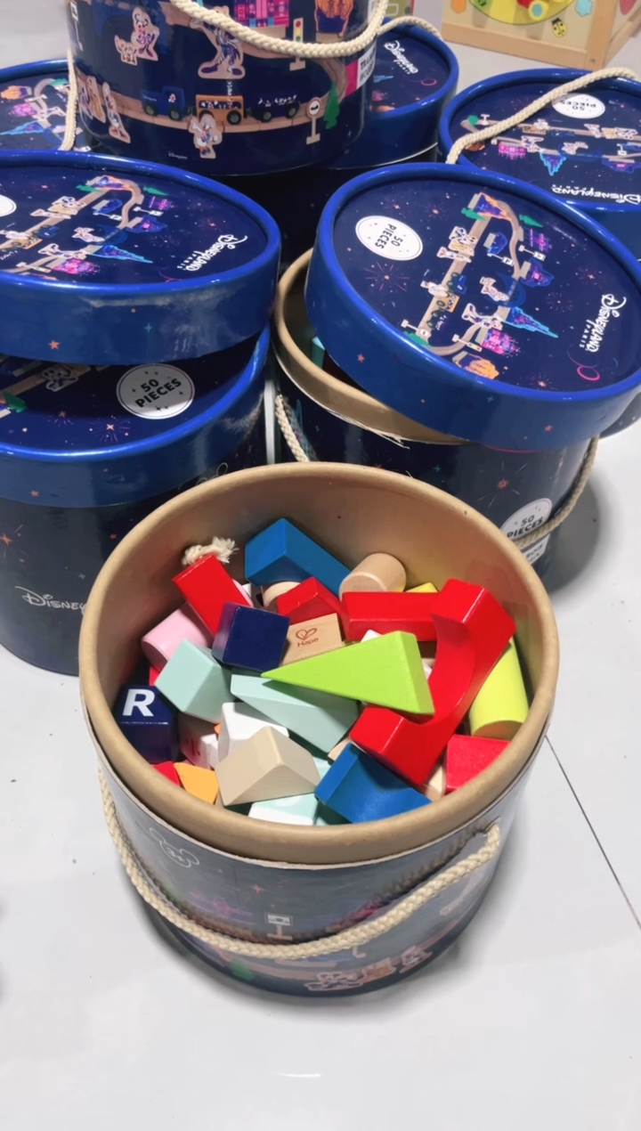 木质积木桶35一桶