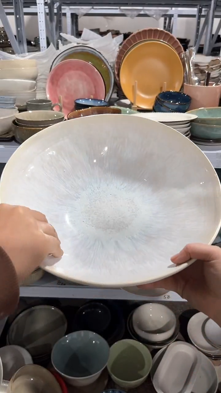 【闪购商品】瓷片外贸尾货瑕疵满20包邮X DS大汤碗