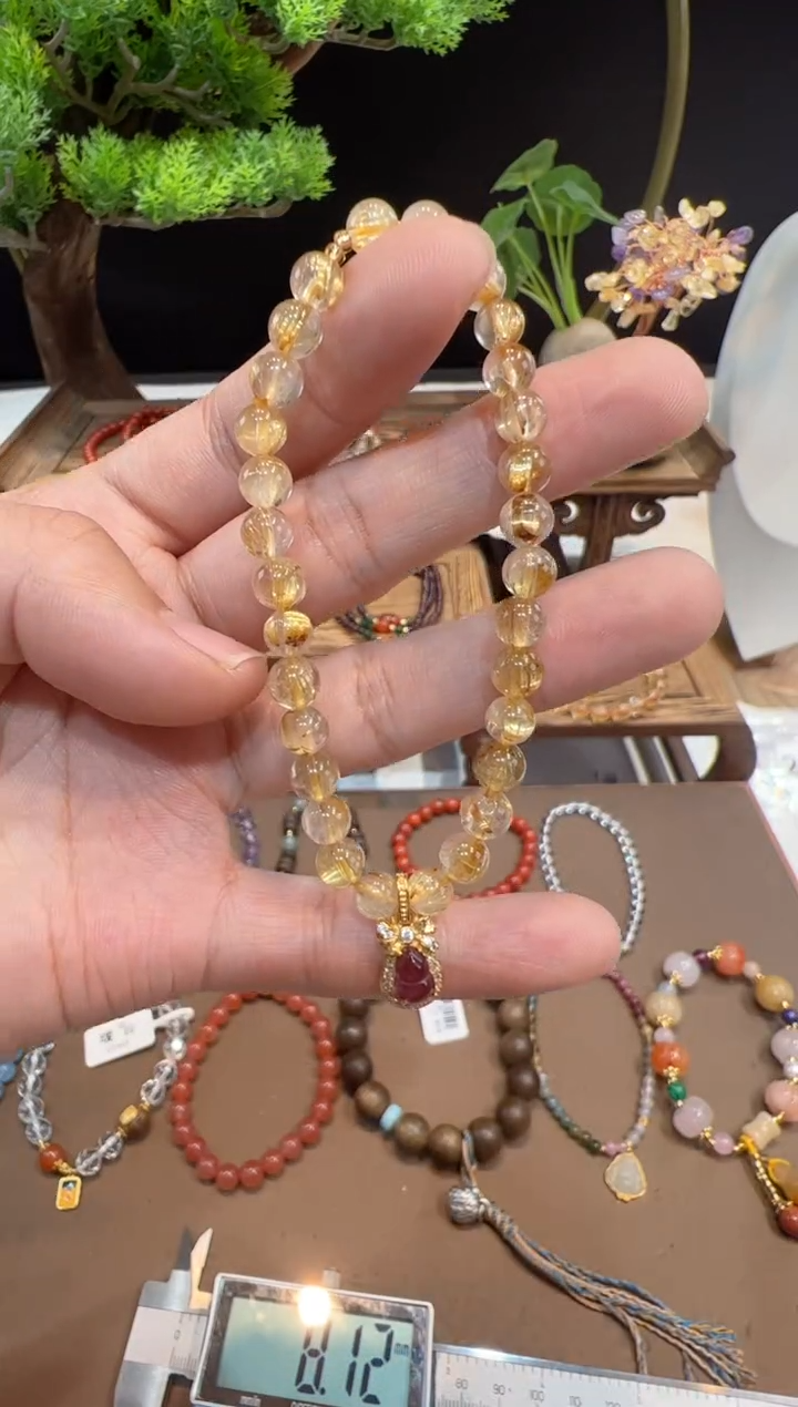 【闪购商品】水晶手串未镶嵌@@手饰