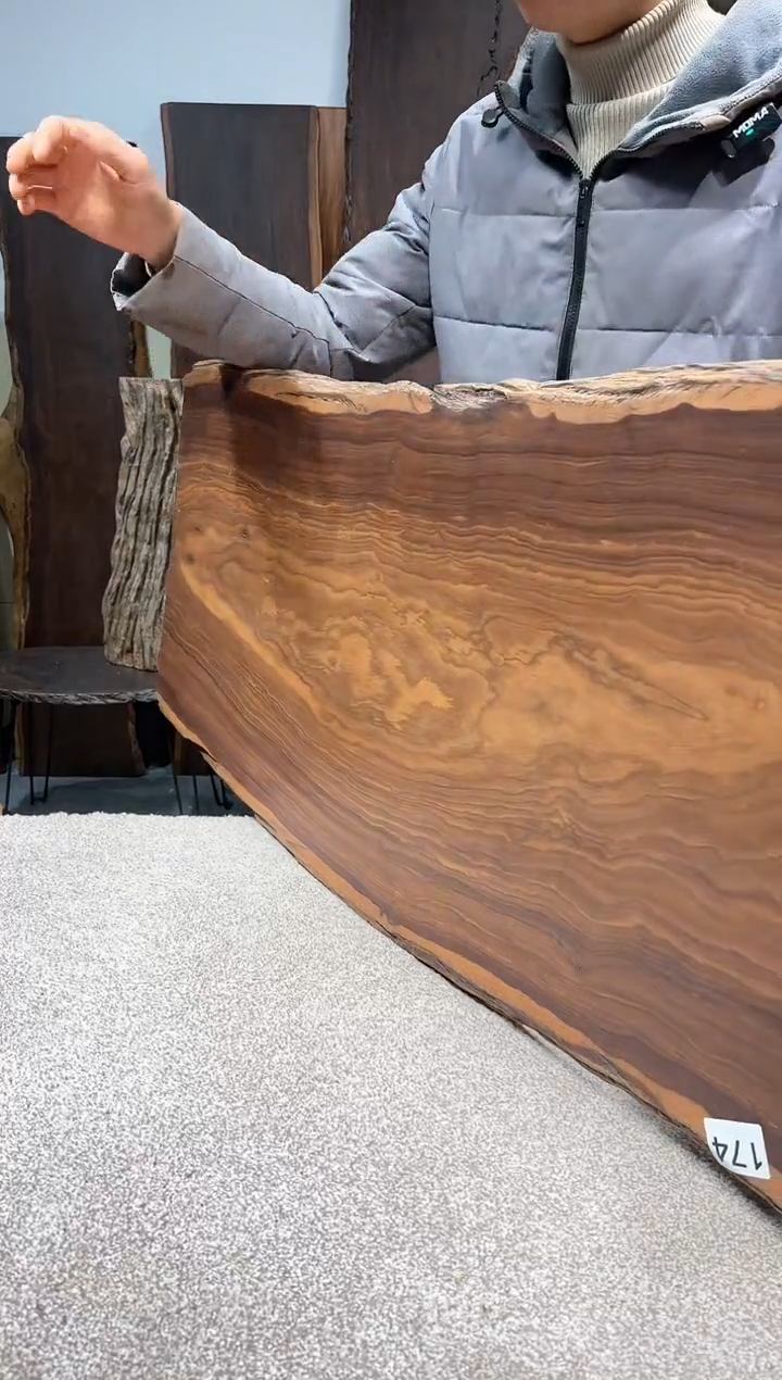 【闪购商品】风车木（黑檀木）尺寸90*46*2.3编号174