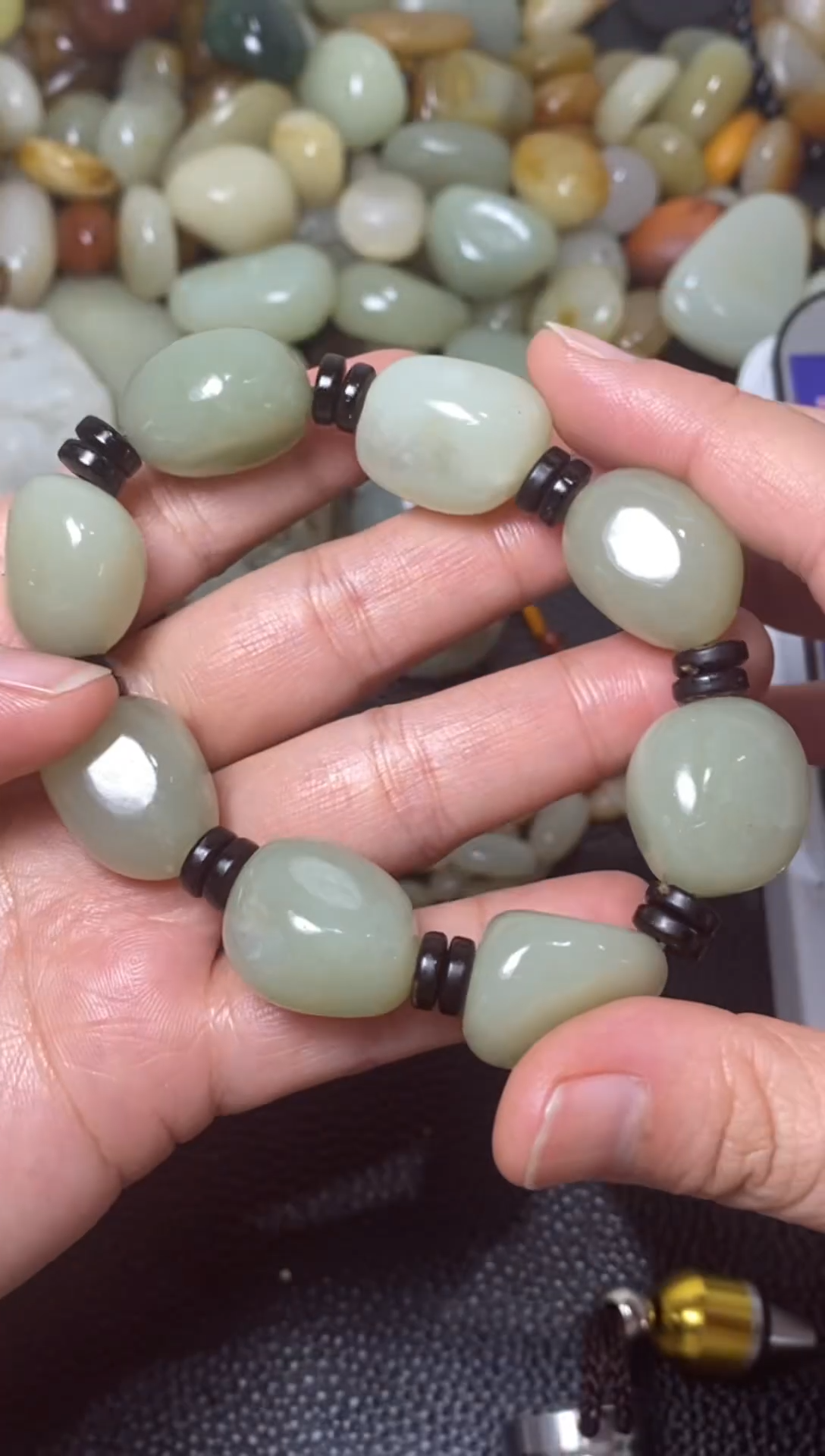 未镶嵌和田玉包链和田玉