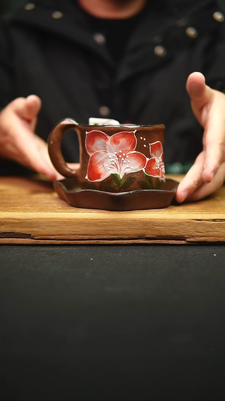 @@陶园瓷舍@@纯手工手绘@高温釉下彩