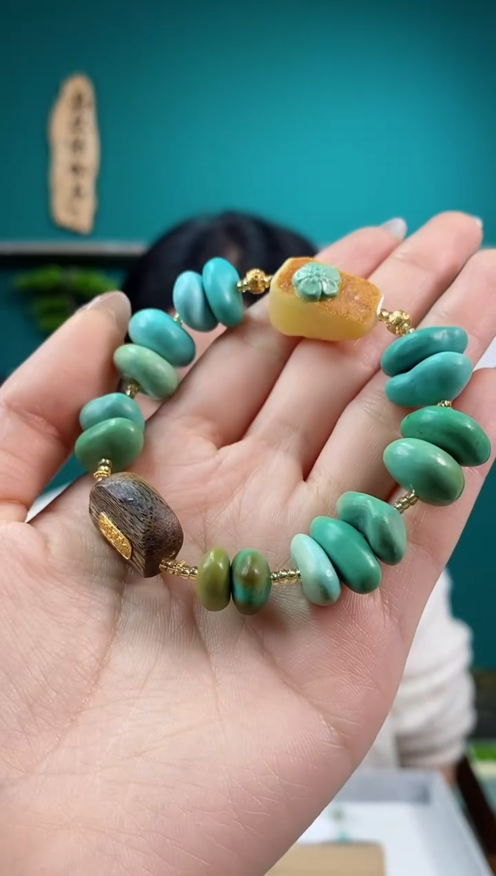 【闪购商品】绿松石珠宝奇石未镶嵌1