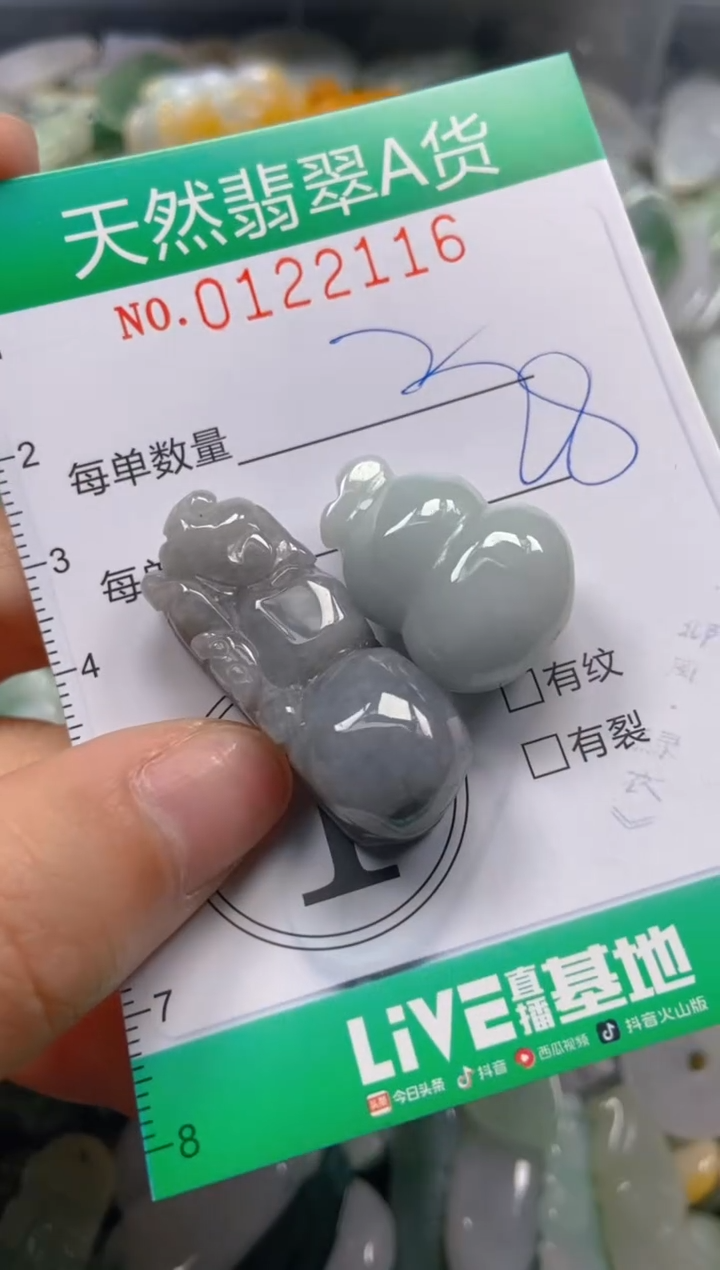 翡翠未镶嵌颈饰闪购0122116