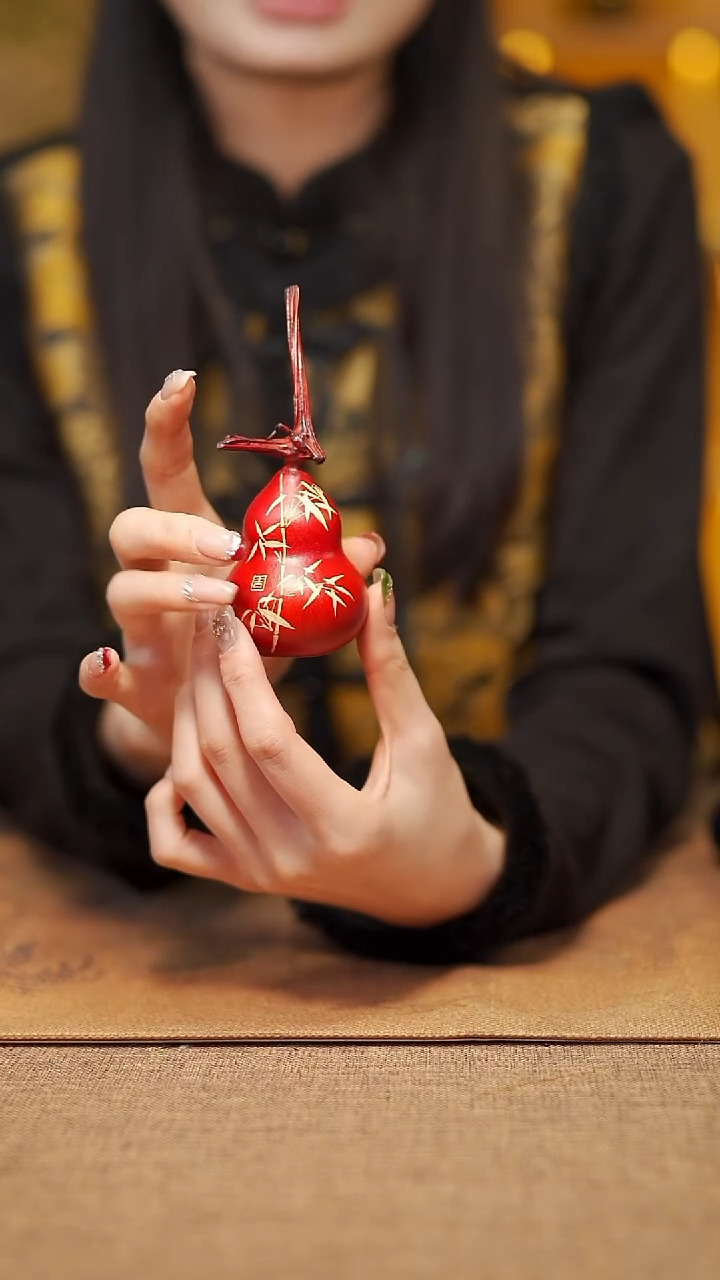 【闪购商品】41宴禾堂天然大漆小葫芦--58