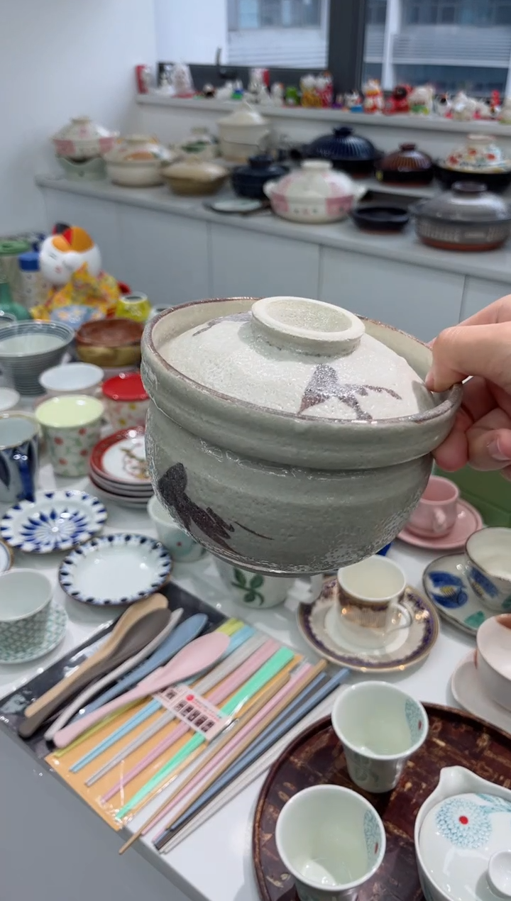 【闪购商品】瓷片孤品志野秋容炖盅