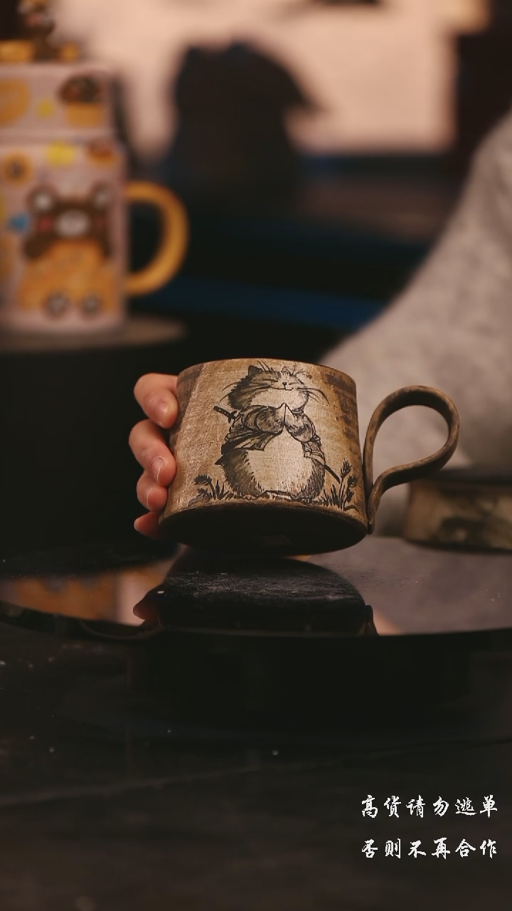 陶瓷景德镇可爱设计师款陶瓷 