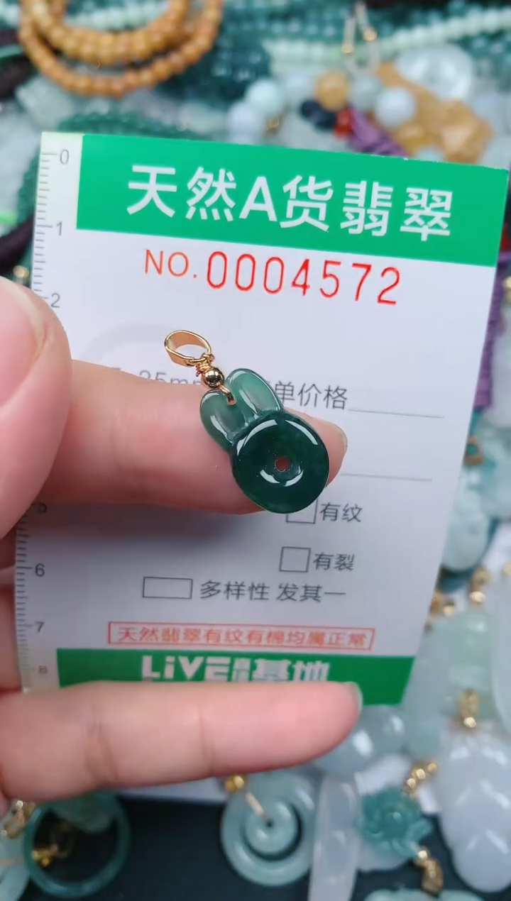 颈饰未镶嵌翡翠.0004572