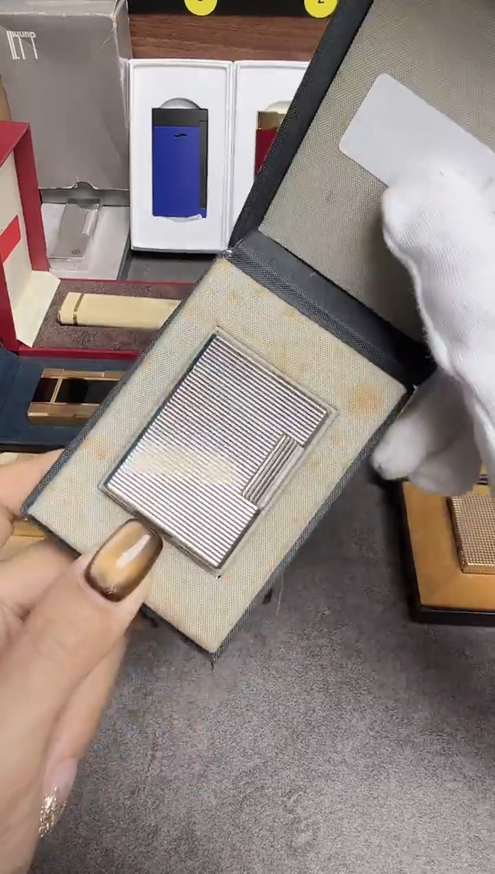 纯铜04 都家L1小号银横纹