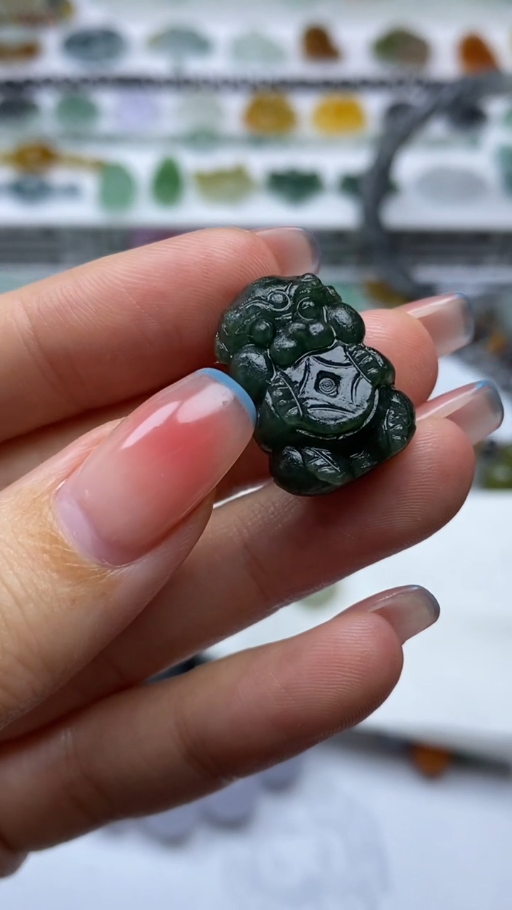 未镶嵌定制翡翠没*称毛货定制不退不换