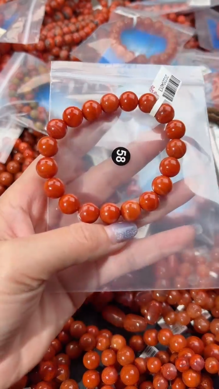 【闪购商品】南红玛瑙手串未镶嵌10