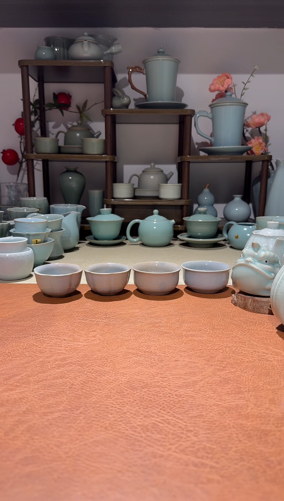 杯子瓷窑宝 小梅花杯小压手杯可选 随机拼色 无重复