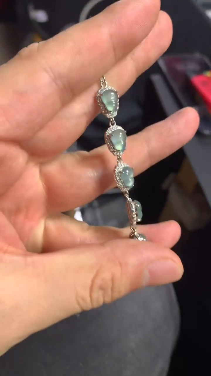 【闪购商品】翡翠手链未镶嵌0095512794/多样性发一