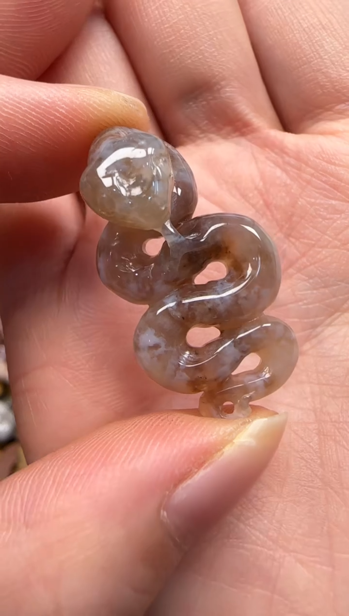 【闪购商品】硅化珊瑚（珊瑚玉）颈饰未镶嵌459