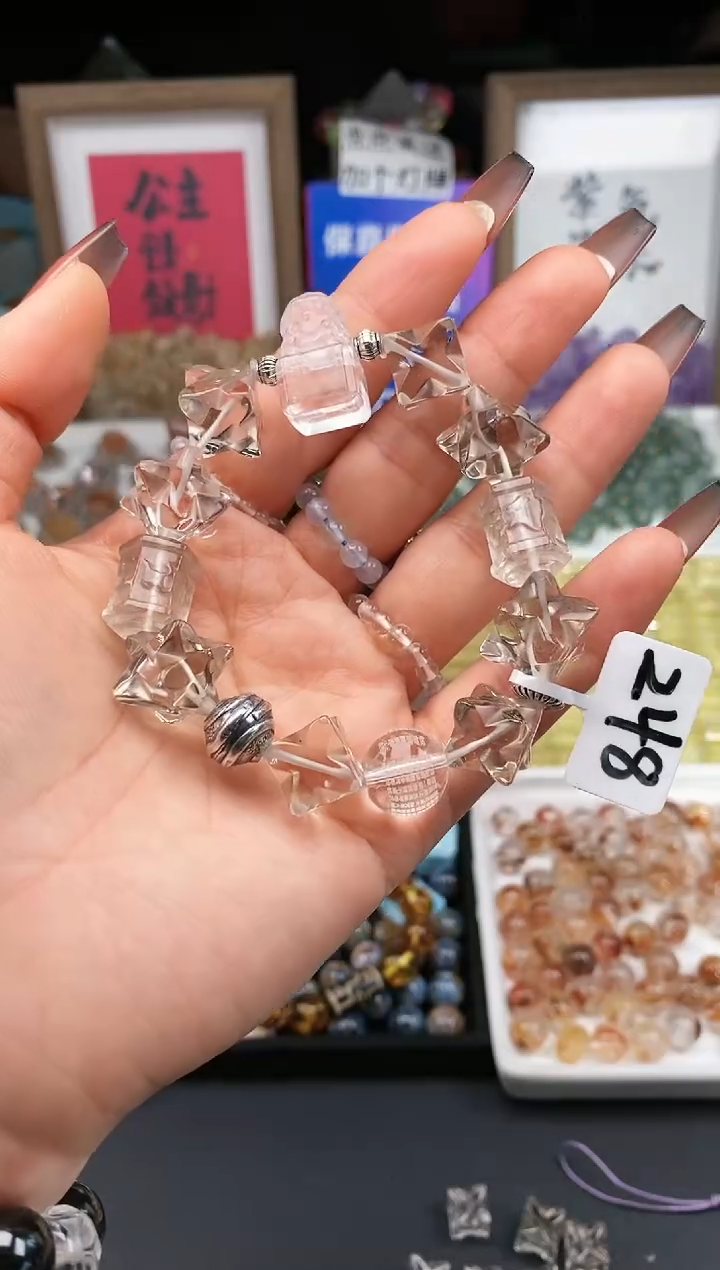 【闪购商品】未镶嵌颈饰水晶2a拍3发一/3.19/1个