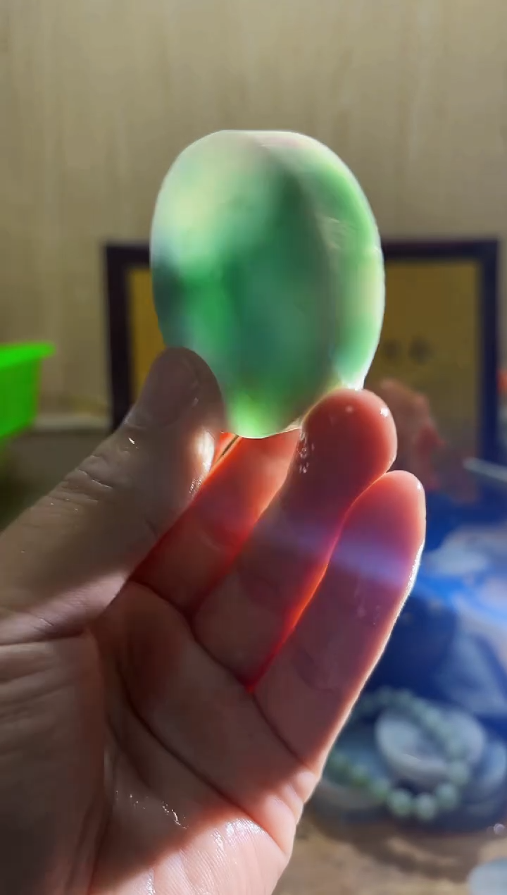 颈饰未镶嵌翡翠A货常星4196