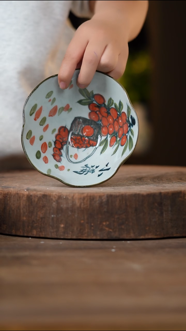 瓷片景德镇高温釉下彩（食品级）