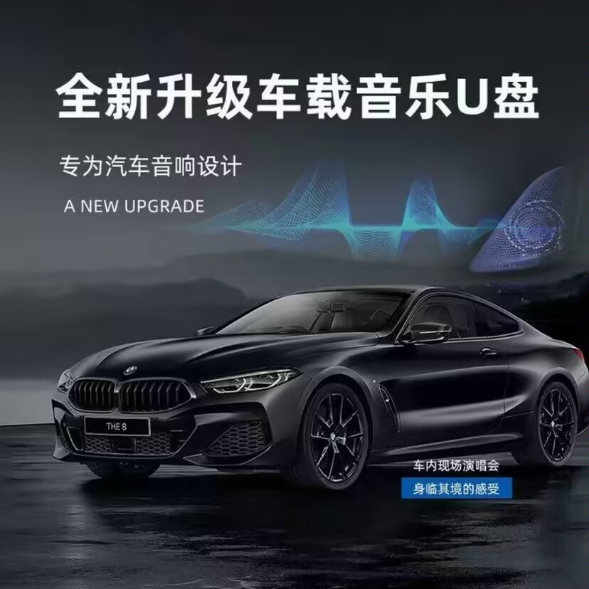 2025面升级款车载音乐usb盘黑胶芯片无损音质