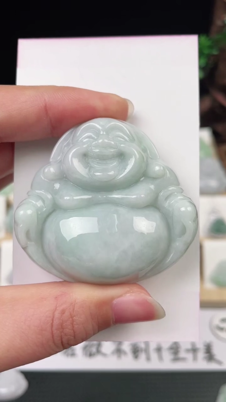 【闪购商品】翡翠颈饰未镶嵌佛公