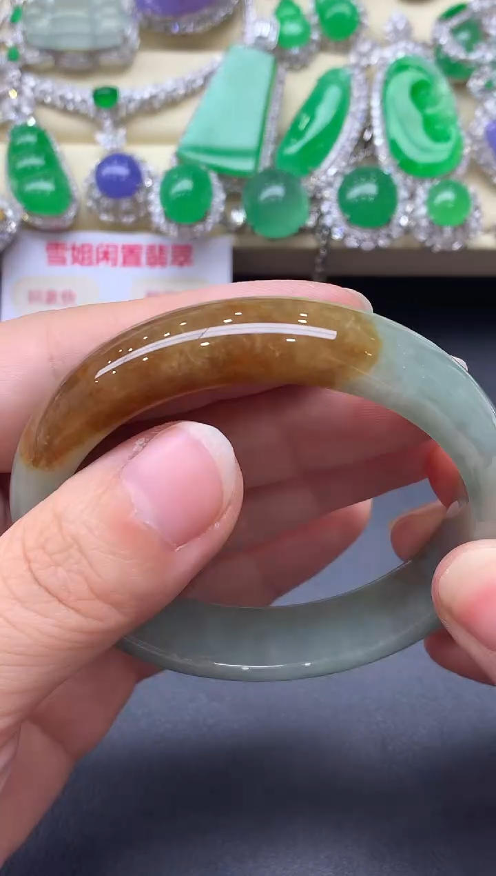 未镶嵌手镯翡翠436-中国好珍宝