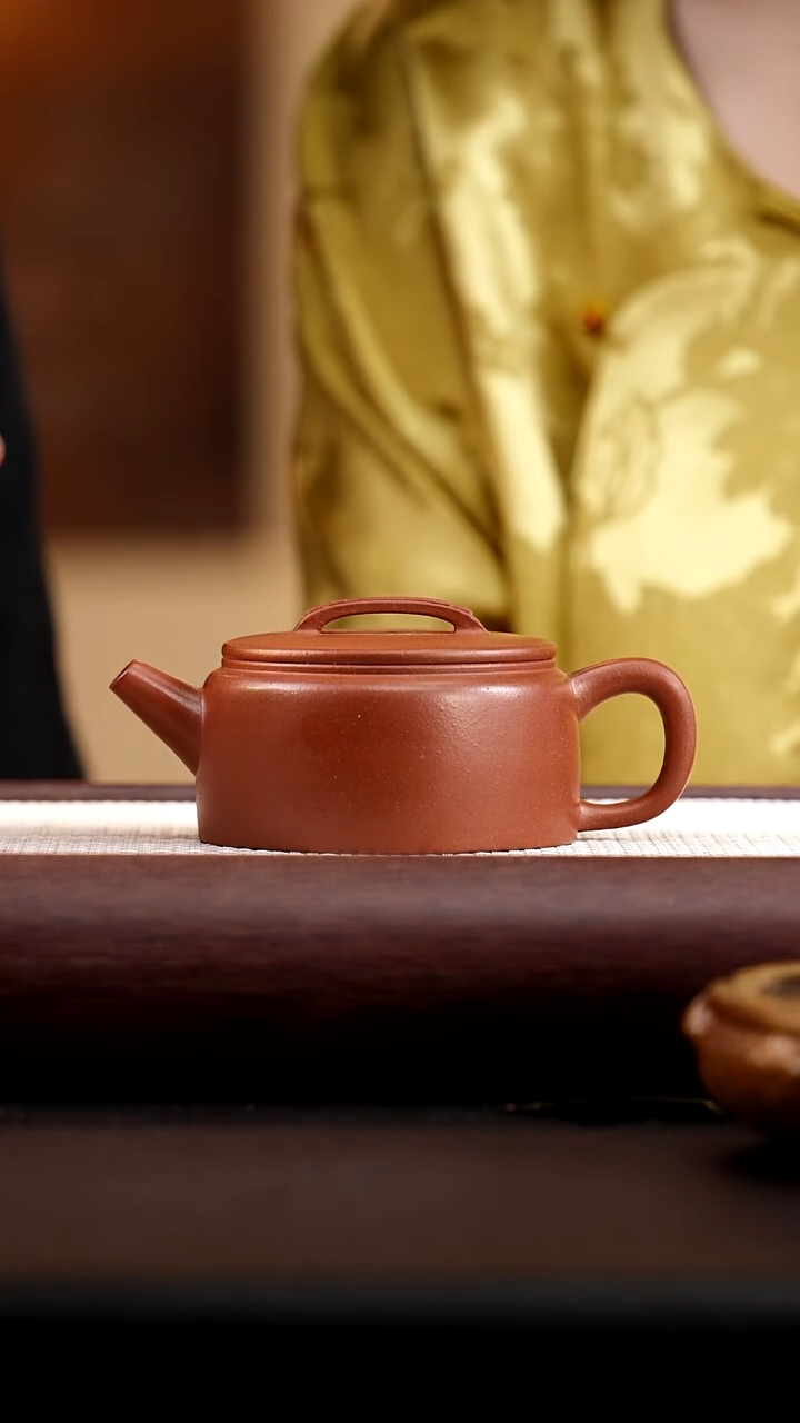 茶壶紫砂暖玉砂汉瓦200cc