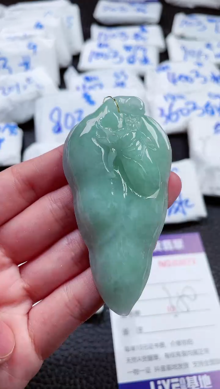 【闪购商品】翡翠未镶嵌颈饰00002073